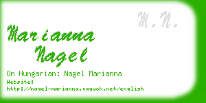 marianna nagel business card